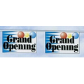 60' (20 Panel) Stock Rectangular Mini Banner String - (Grand Opening)